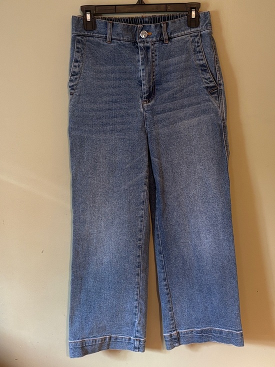UGG Denim - UGG Etna Pants Cropped Wide Leg Blue Jeans. Size M